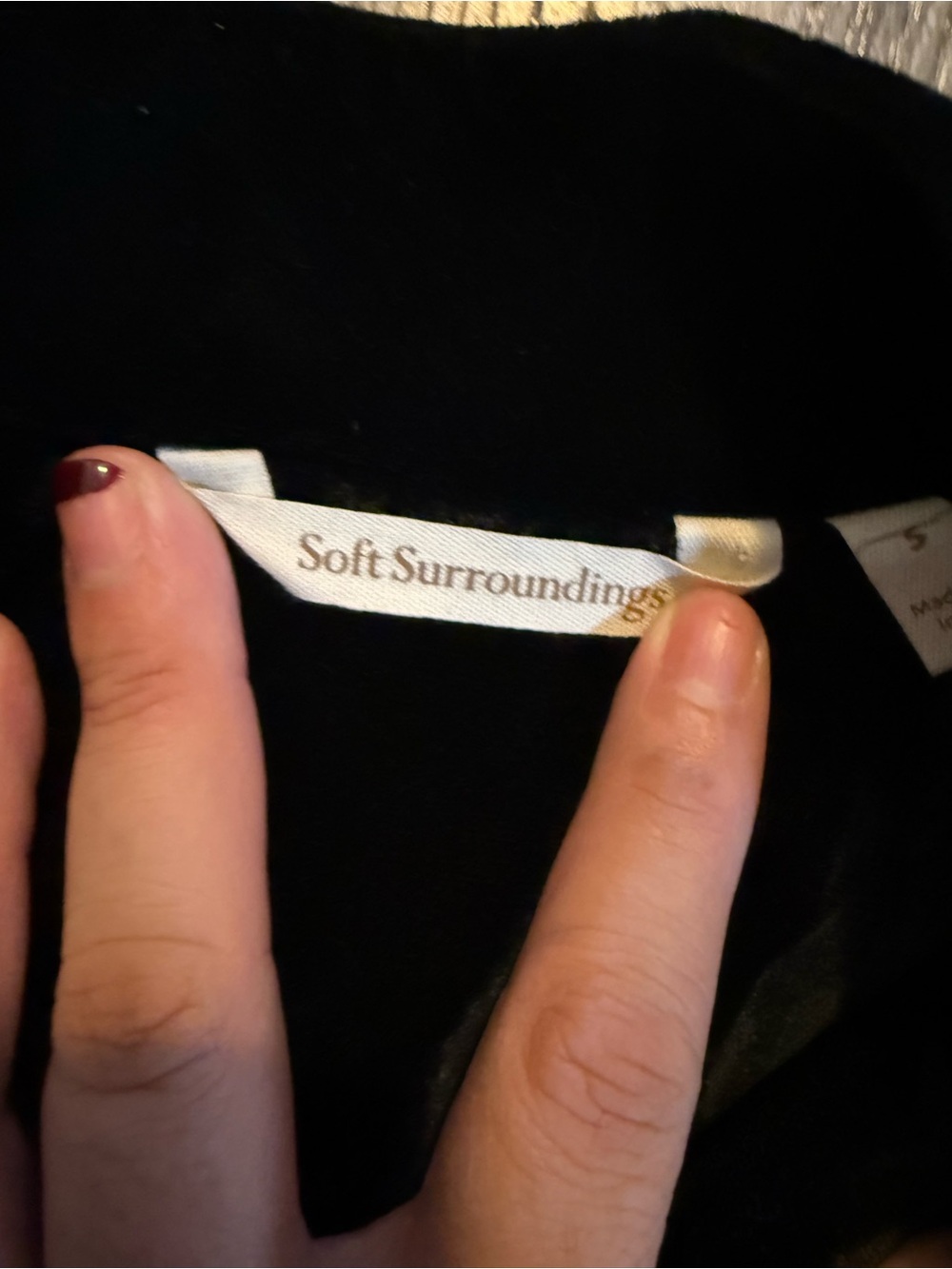 Soft Surroundings Antoinette Jacket  in Black/gold - Picture 5 of 13